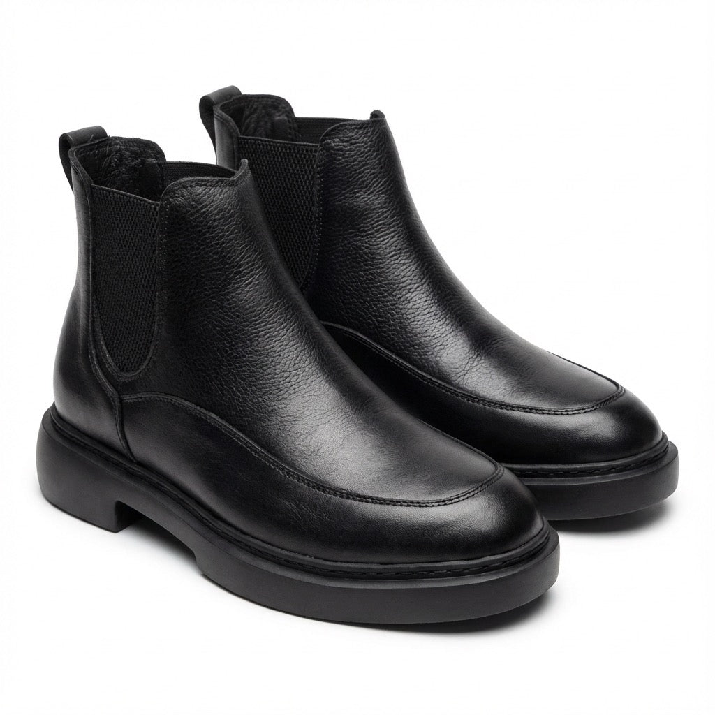 Chaussures Chelsea en cuir – Élégance & Confort