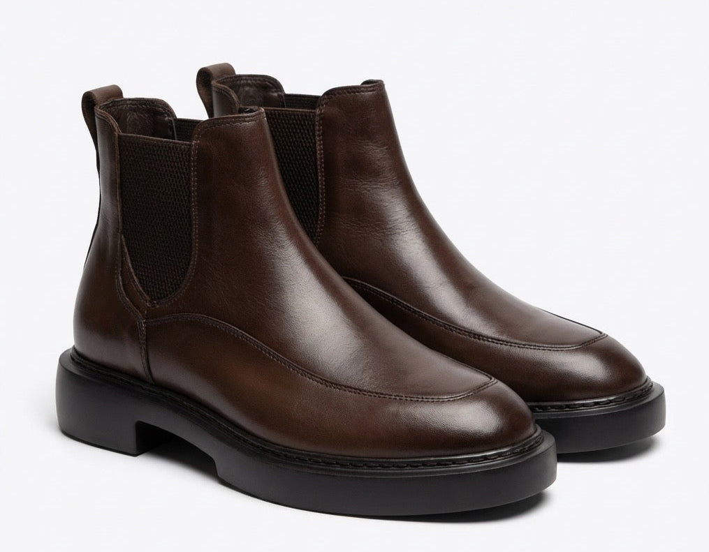 Chaussures Chelsea en cuir – Élégance & Confort