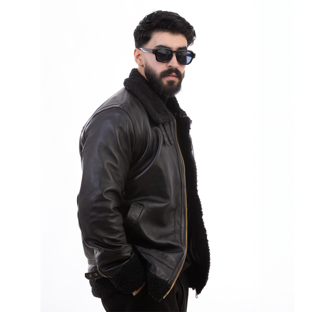 VESTE BOMBARDIER  –  Doublure Pilote Ultra Chaude