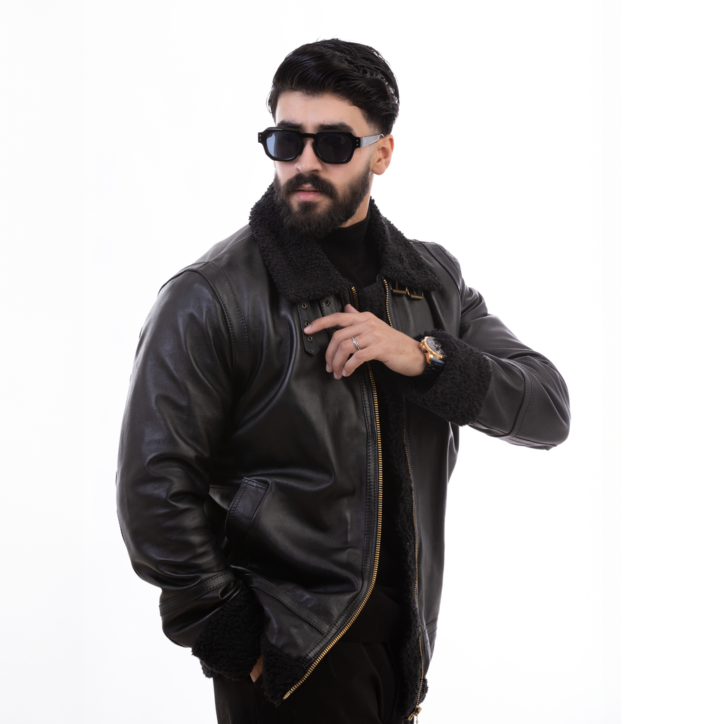 VESTE BOMBARDIER  –  Doublure Pilote Ultra Chaude