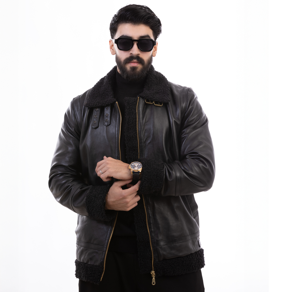 VESTE BOMBARDIER  –  Doublure Pilote Ultra Chaude