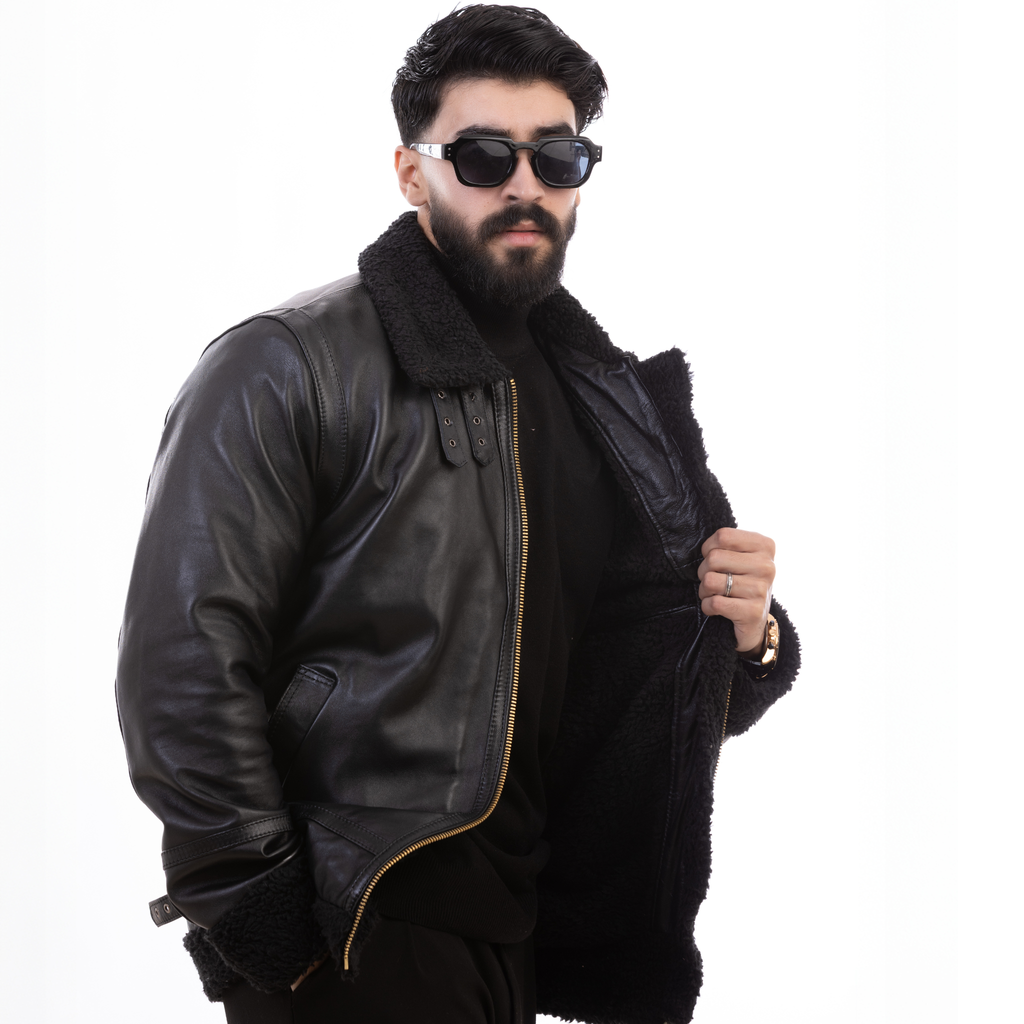 VESTE BOMBARDIER  –  Doublure Pilote Ultra Chaude