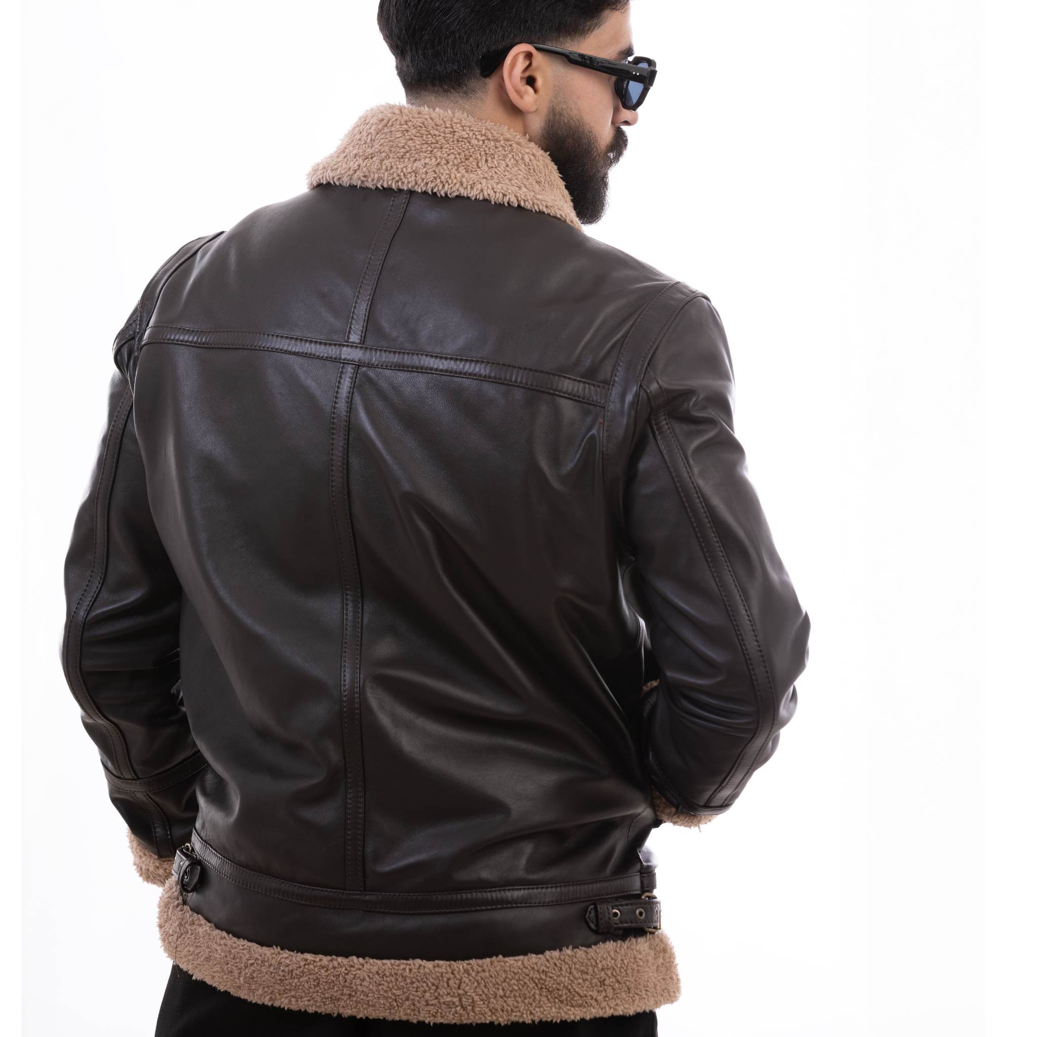 Veste Bombardier en Cuir – Doublure Pilote Ultra Chaude